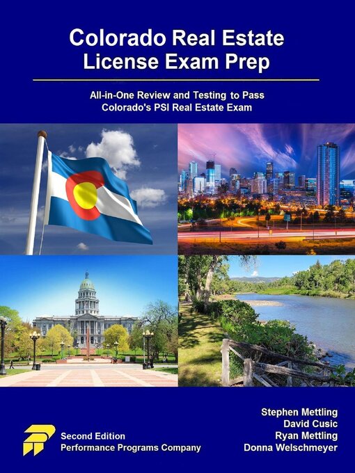 Cover image for Colorado Real Estate License Exam Prep